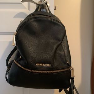 Michael Kors leather backpack